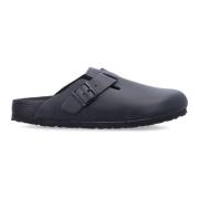 Birkenstock Svarta Stängda Skor med Korkfotsäng Black, Herr