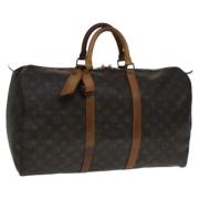 Louis Vuitton Vintage Pre-owned Canvas resvskor Brown, Dam