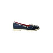 Sebago Läder Loafers Blue, Dam