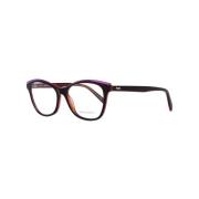 Emilio Pucci Burgundy Kvinnor Optiska Ramar Multicolor, Dam