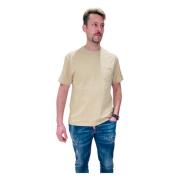 Guess Ekologisk bomull herr fick t-shirt Brown, Herr