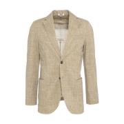 Circolo 1901 Beige Blazer Easy Jacket Beige, Herr