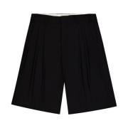 Laneus Svarta Shorts med Dold Stängning Black, Herr