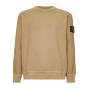 Stone Island Stiliga Sweaters Kollektion Brown, Herr