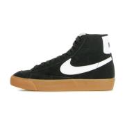 Nike Hög Topp Blazer Mid 77 Suede Black, Dam