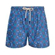 Peninsula Medelhavsstil Badshorts Blue, Herr