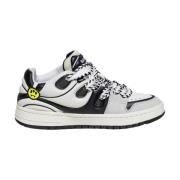 BARROW Svarta Sneakers med Smiley-Detalj Black, Unisex