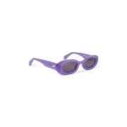 Off White Amalfi Solglasögonkollektion Purple, Unisex