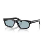 Prada Stiliga Svarta Solglasögon Black, Unisex