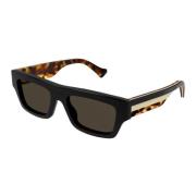 Gucci Stiliga solglasögon Gg1301S Black, Unisex