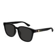 Gucci Stiliga solglasögon Gg0637Sk Black, Unisex