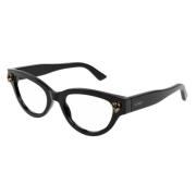 Cartier Svart Transparent Solglasögon Black, Unisex