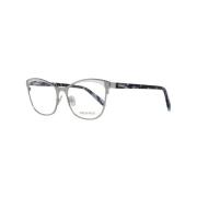 Emilio Pucci Silver Kvinnor Optiska Ramar Elegant Stil Gray, Dam