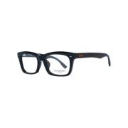 Ermenegildo Zegna Svarta Trapezium Optiska Ramar Black, Herr