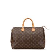 Louis Vuitton Vintage Pre-owned Canvas resvskor Brown, Dam