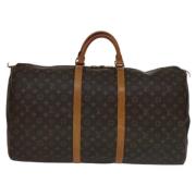 Louis Vuitton Vintage Pre-owned Canvas resvskor Brown, Dam