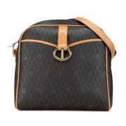 Dior Vintage Pre-owned Tyg crossbodyvskor Black, Dam