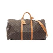 Louis Vuitton Vintage Pre-owned Canvas louis-vuitton-vskor Brown, Dam