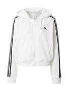 Sportsweatjacka 'Essentials 3-Stripes French Terry'