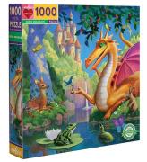 Eeboo Pussel - 1000 Delar - Kind Dragon