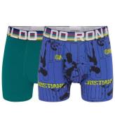 Ronaldo Boxershorts - 2-pack - Turkos/BlÃ¥ m. Tryck