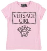 Young Versace T-shirt - Rosa m. Versace Girl
