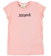 Fendi Kids T-shirt - Rosa m. Text