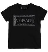 Versace T-shirt - Svart m. Strass