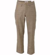 Hound Byxor - Wide Chino - Brun m. Rutor