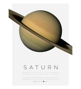 Citatplakat Affisch - A3 - Saturnus
