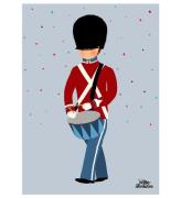 Citatplakat Affisch - A3 - Little Guard With Drum