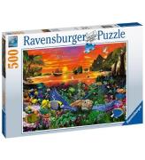 Ravensburger Pussel - 500 Delar - Turtle In The Reef