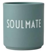 Design Letters Mugg - Favourite Cups - Soulmate - DammgrÃ¶n