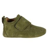 Above Copenhagen Skinntofflor - Green Suede