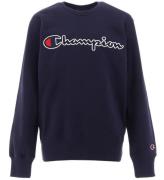 Champion Fashion Sweatshirt - BlÃ¥ m. Logo