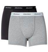 Dickies Boxershorts - 2-pack - Grey Melange/Svart