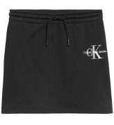 Calvin Klein Kjol - Monogram Off Placerad - Svart