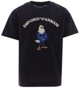 Emporio Armani T-shirt - MarinblÃ¥ m. Ã?rn