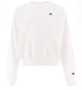 Champion Sweatshirt - Vit m. Logo