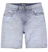 Diesel Shorts - D-Structured - Light Denim