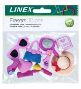 Linex Radergummi - 10 st. - Rosa