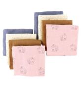 Pippi Baby Muslinfilt - 8-pack - 70x70 - Peachskin