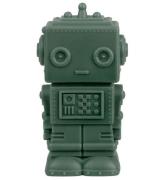 A Little Lovely Company Spargris - 16cm - Robot - Dark Sage