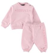 Versace Sweatshirt - Baby Pink m. Logo