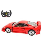 Rastar Remote Control Bil m. Ljus - Ferrari F40 - 1:14