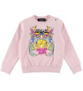 Versace Sweatshirt - Rosa m. Tryck