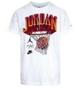 Jordan T-shirt - Hoop Style - Vit m. Tryck