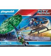 Playmobil City Action - Polishelikopter: FallskÃ¤rmsjakt