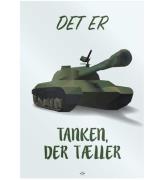 Citatplakat Affisch - 50x70 - Tanken