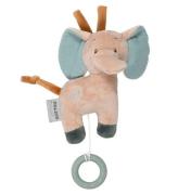 Nattou Gosedjur m. Musik - Mini Musikal Axel Elephant - 20 cm -